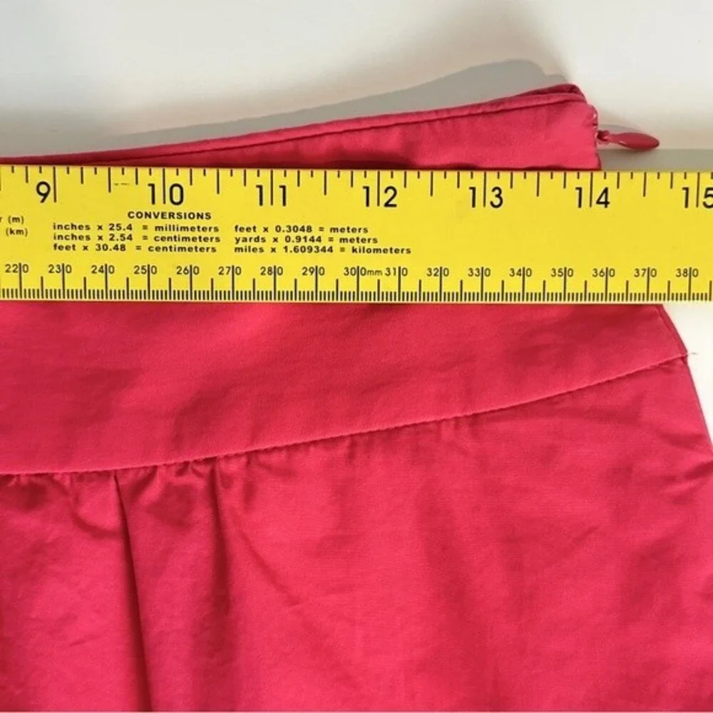 J. Crew Hot Pink A-line Mini Skirt 0